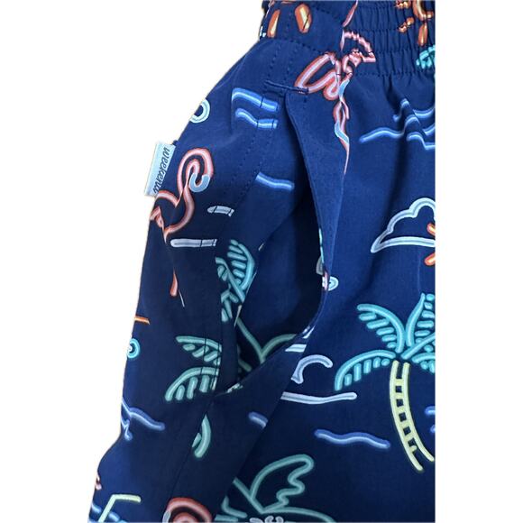 Chubbies Neon Flamingo Swim Trunks Men’s Medium 7” Inseam - Picture 5 of 7